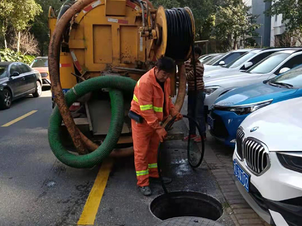 上城排污管道清淤