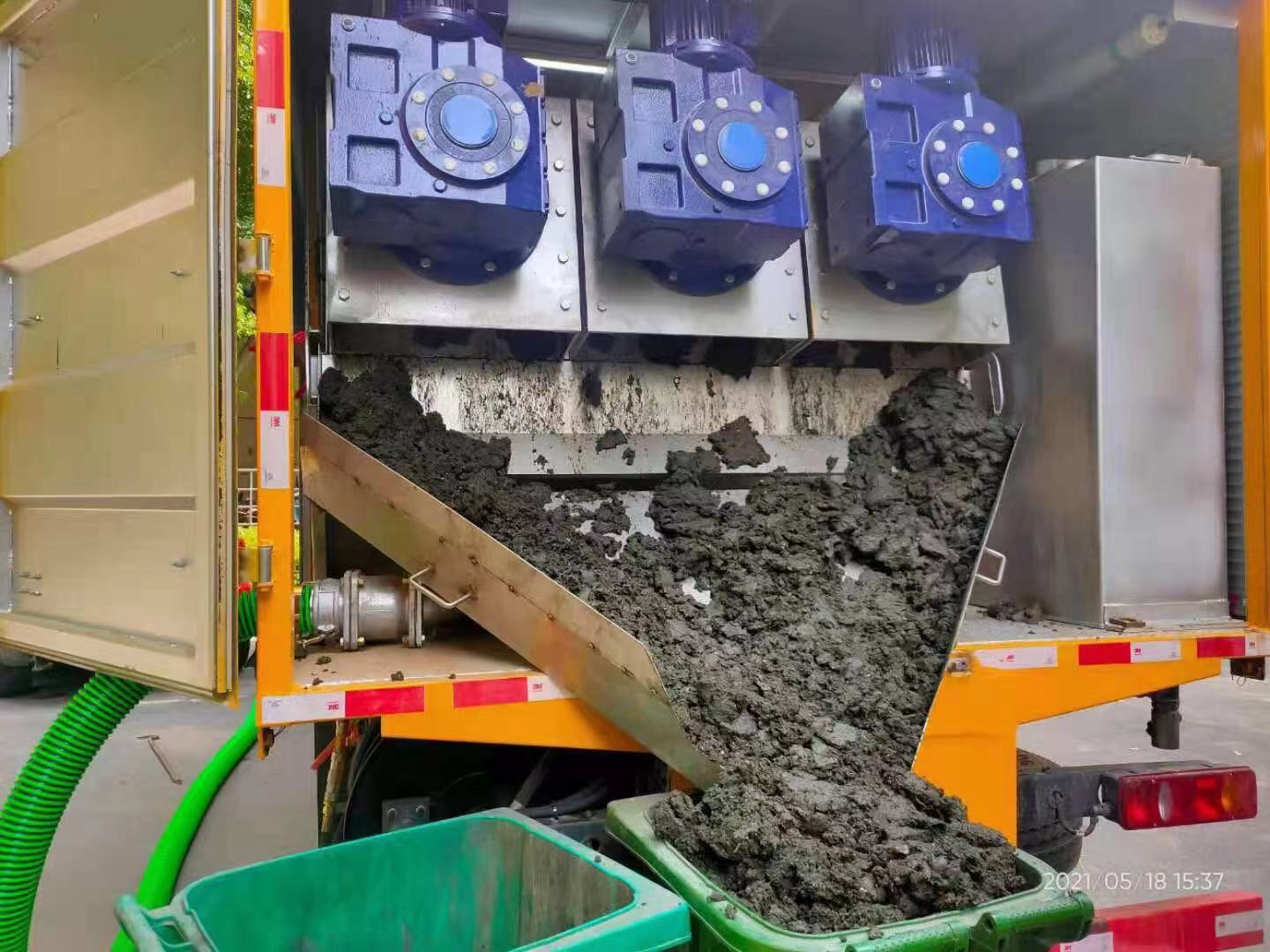 上城化粪池清掏城市维护站-泥浆净化干湿分离处理